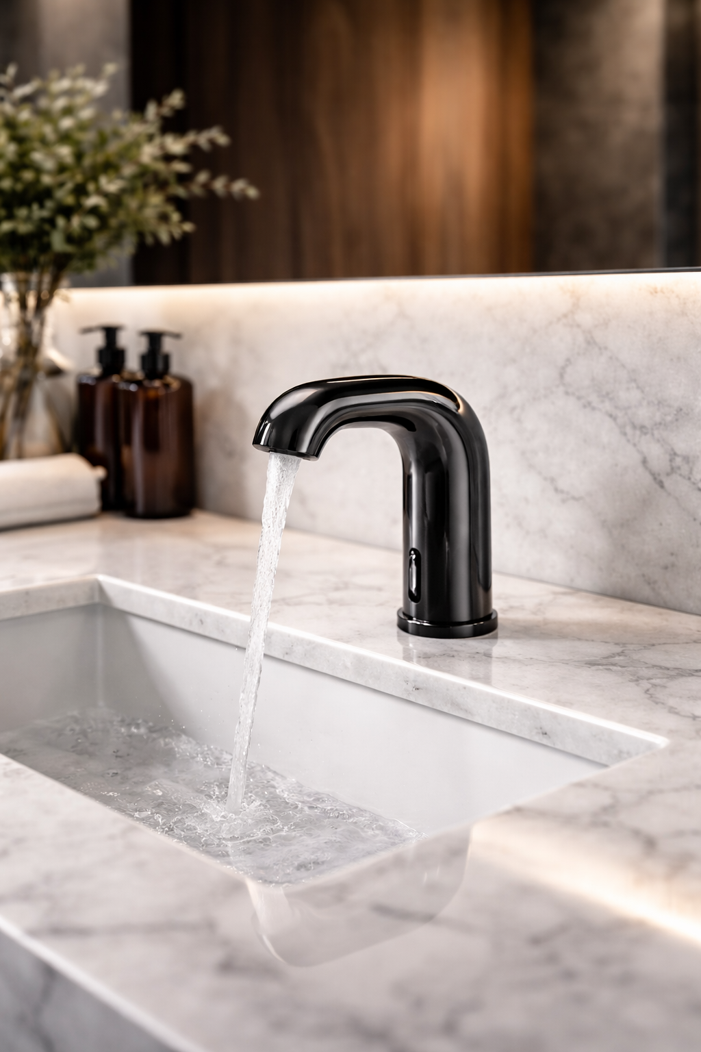 Fontana touchless faucets in commercial and institutional settings